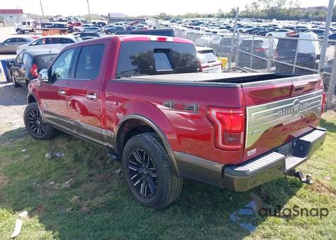 2017 Ford F-150 King Ranch из США, поврежденный, VIN 1FTEW1EG5HFB86241